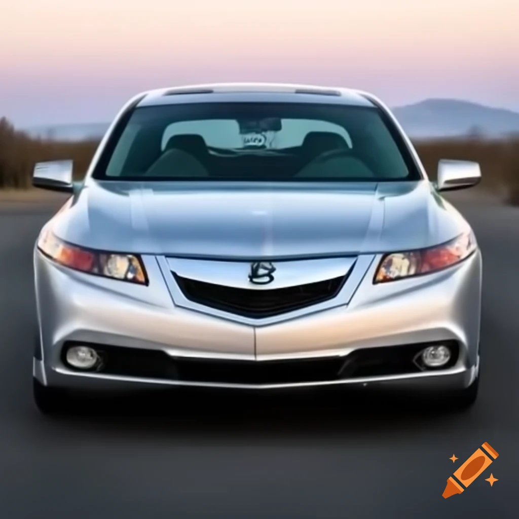 Front view of a silver 2012 Acura TL