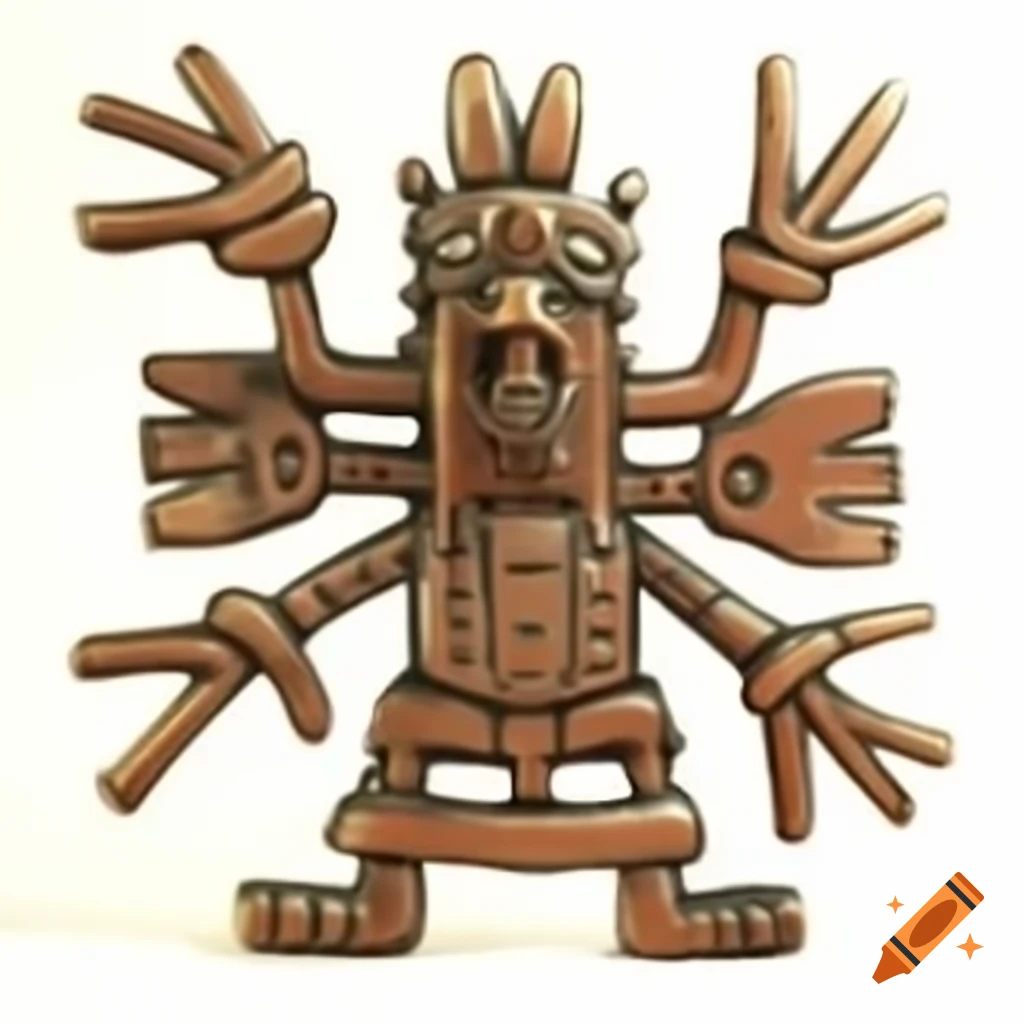 Inca metallurgy illustration from Peru