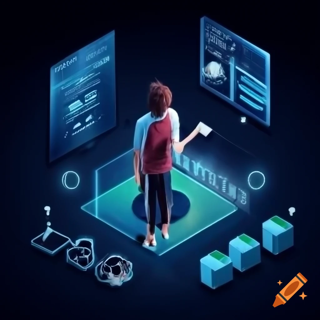 User inputting data into screen with AI components and Responsible AI displayed