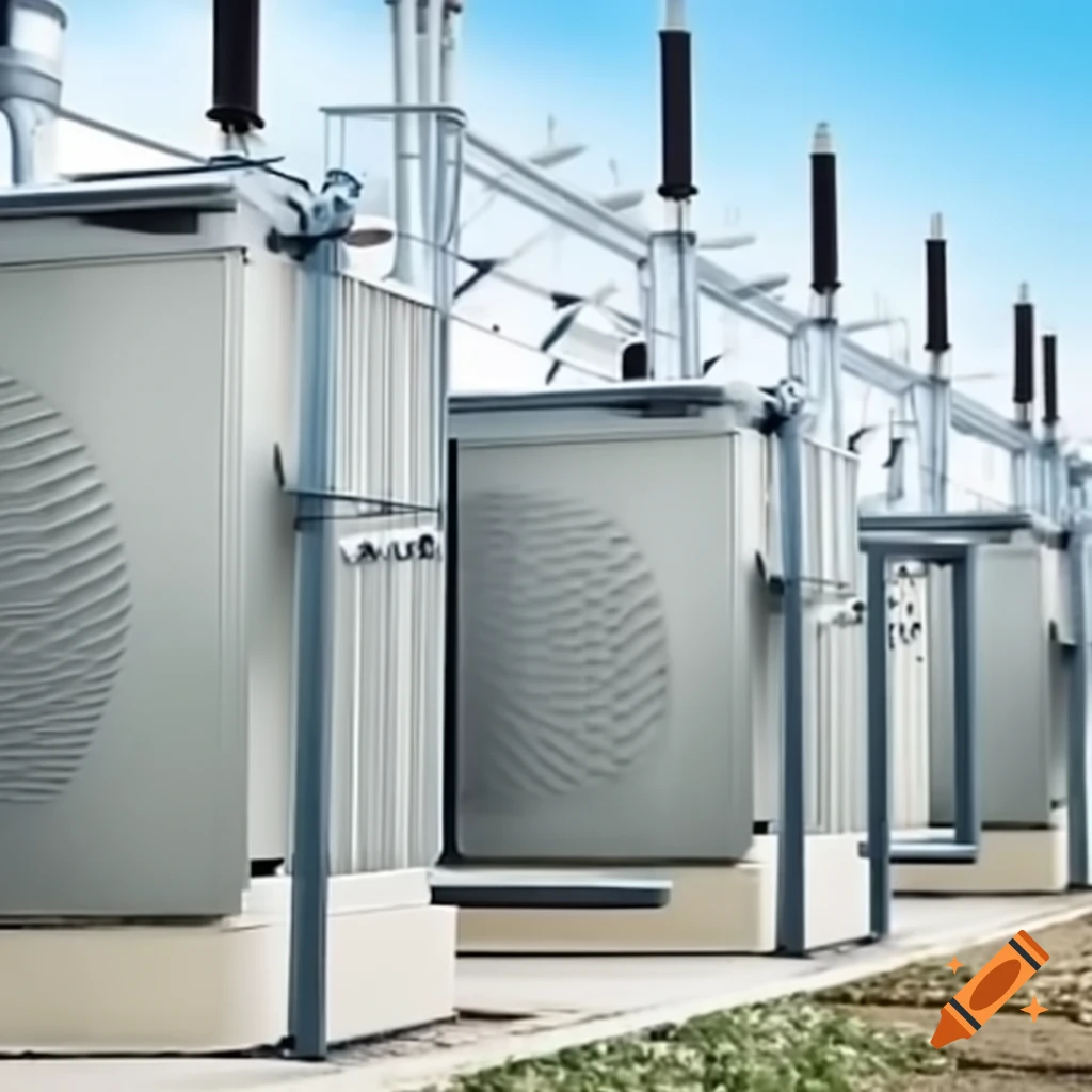 HVAC power rentals featuring ENCORP Saudi branding