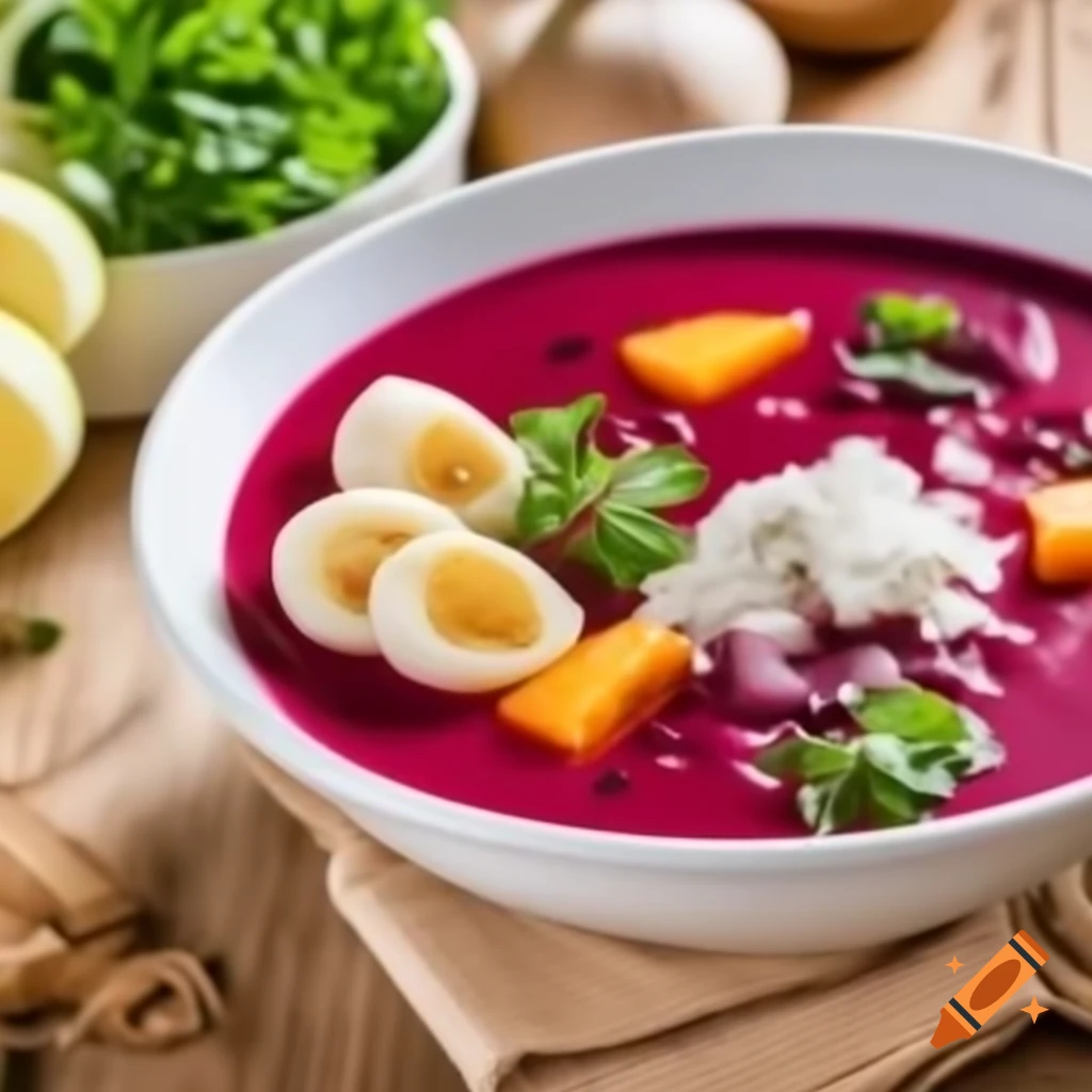 Vilnius capital known for its cold beet soup