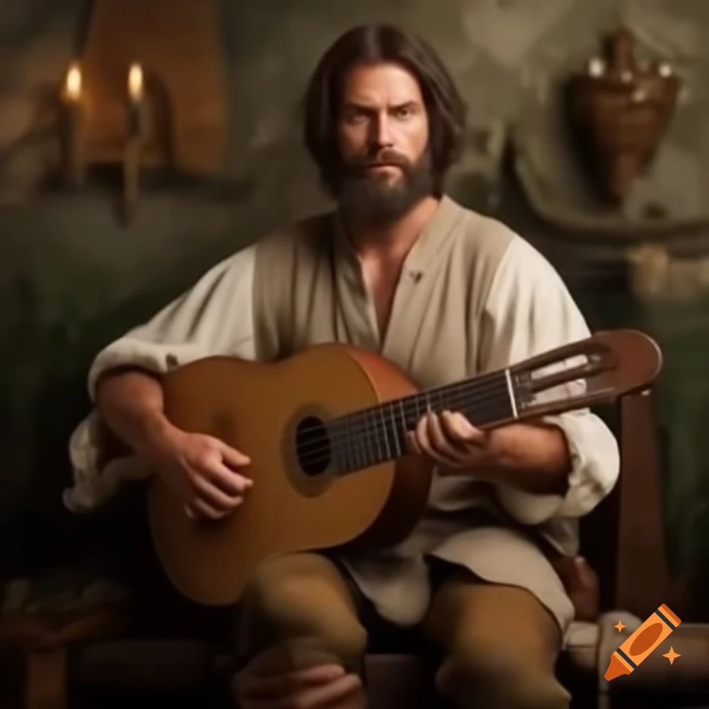 Late Renaissance peasant in full body attire