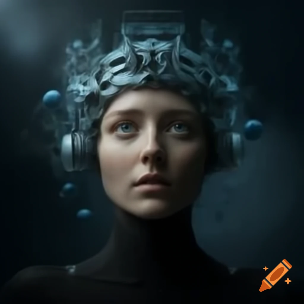 Cinematic representation of a mind reset in a positive and glorious manner