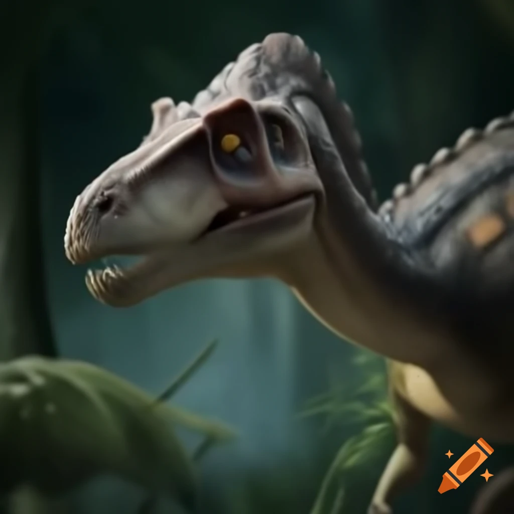 Scientifically accurate depiction of a dinosaur
