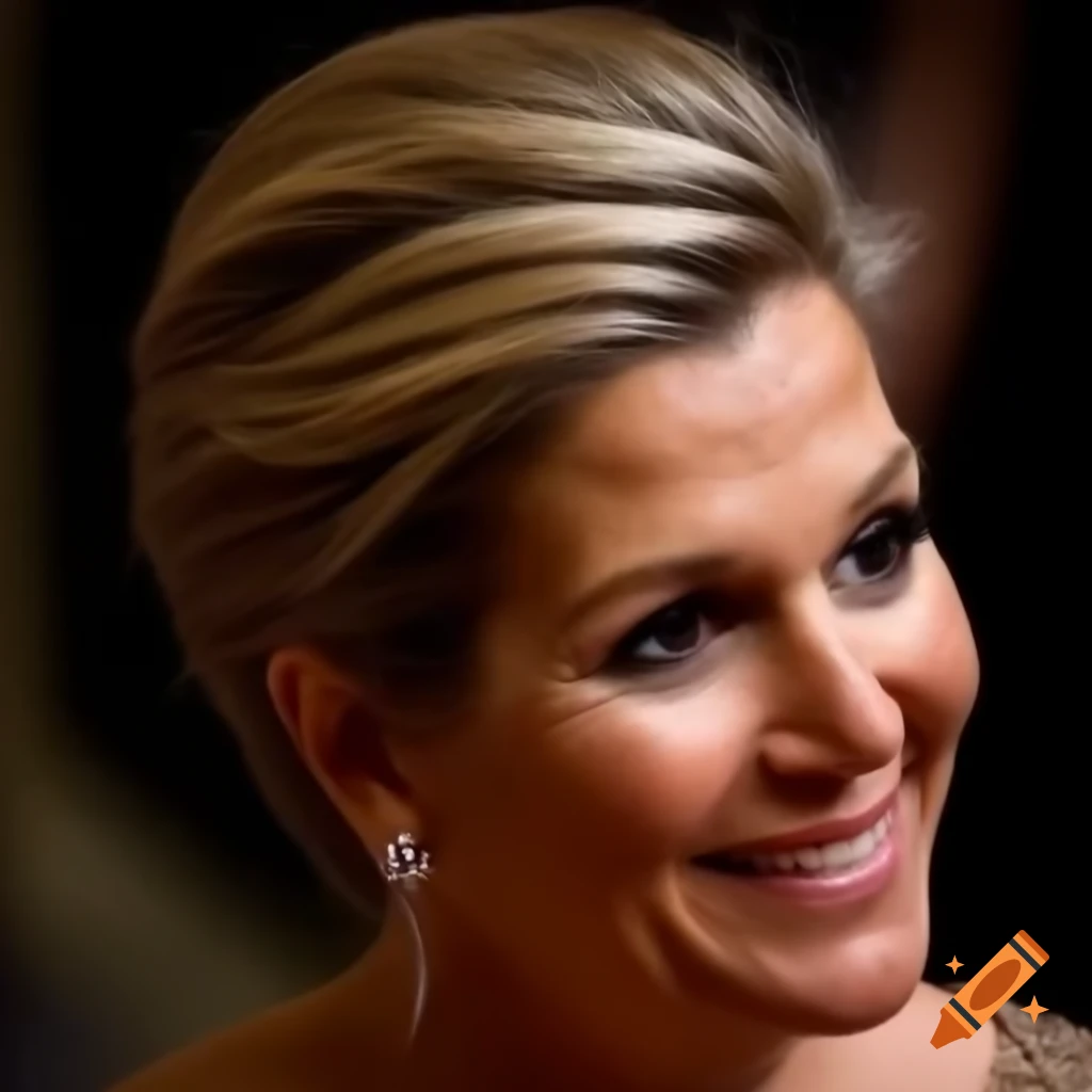 Queen Maxima's dramatic short perm hairstyle transformation