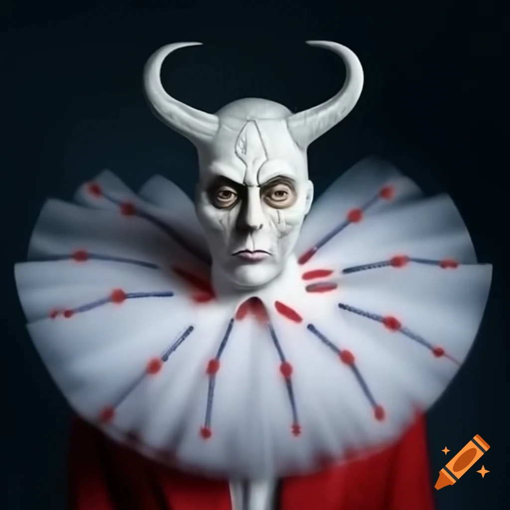 Hilarious portrait of Trump in a tutu with intricate detailing
