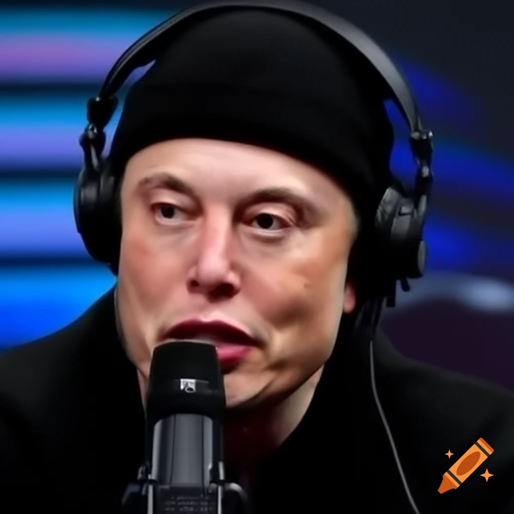 Social media influencer in black knit hat live streaming conspiracy