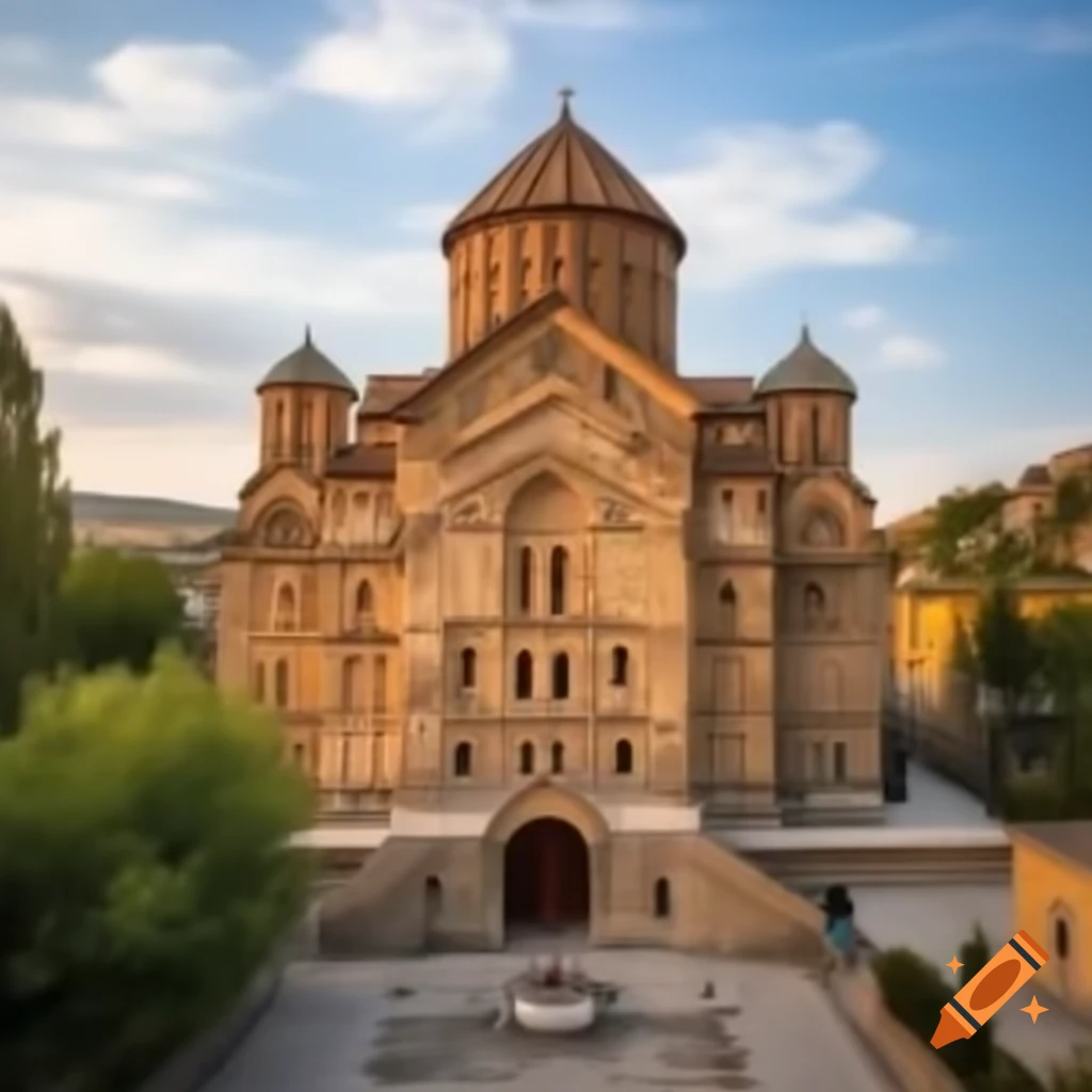 Byzantine architecture in Tbilisi, showcasing historical design