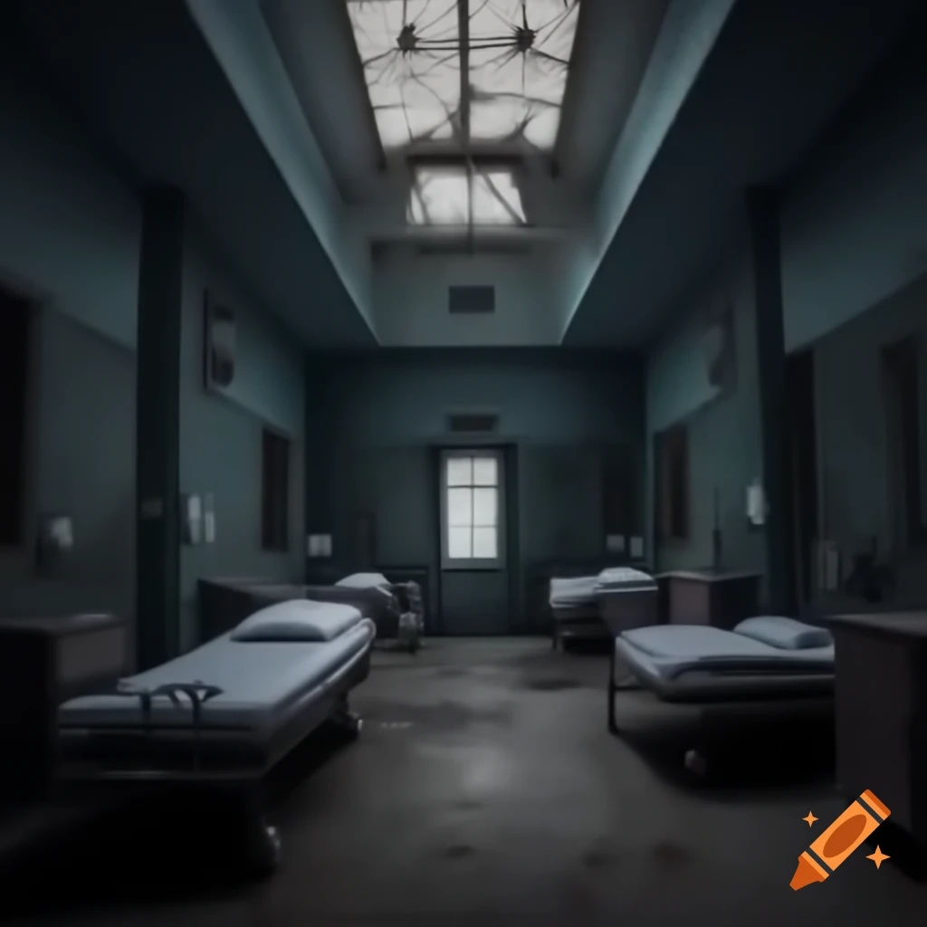 Abandoned haunted old hospital