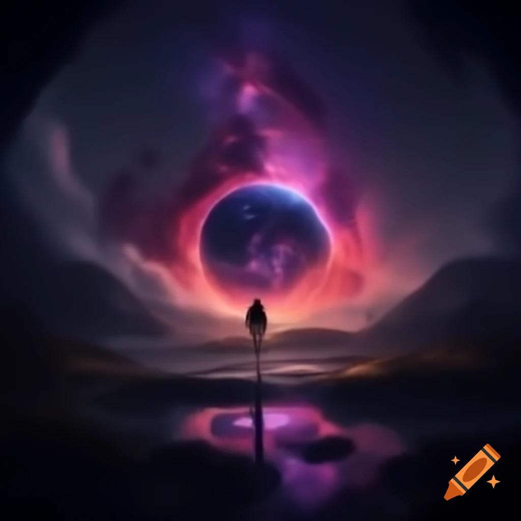 Abstract representation of dreamcore aesthetic