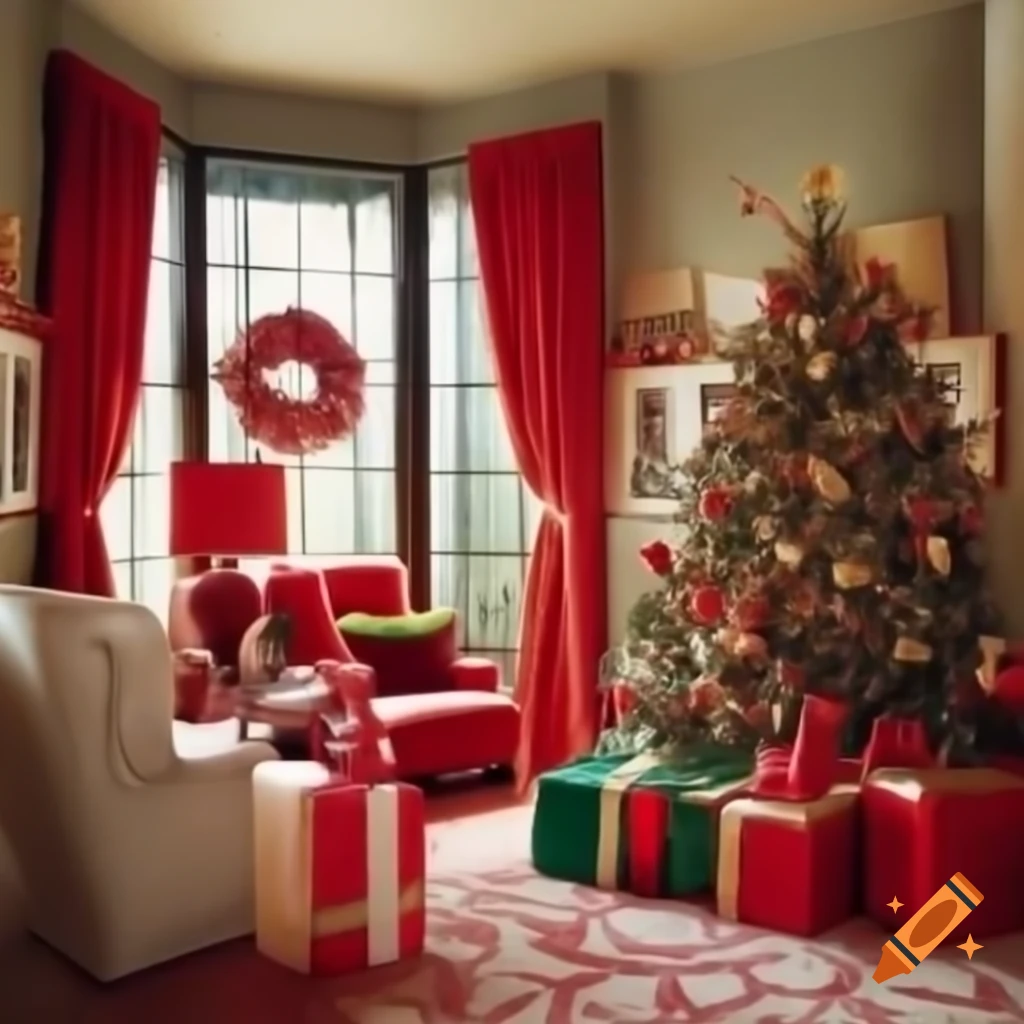 Christmas graphic design featuring festive elements