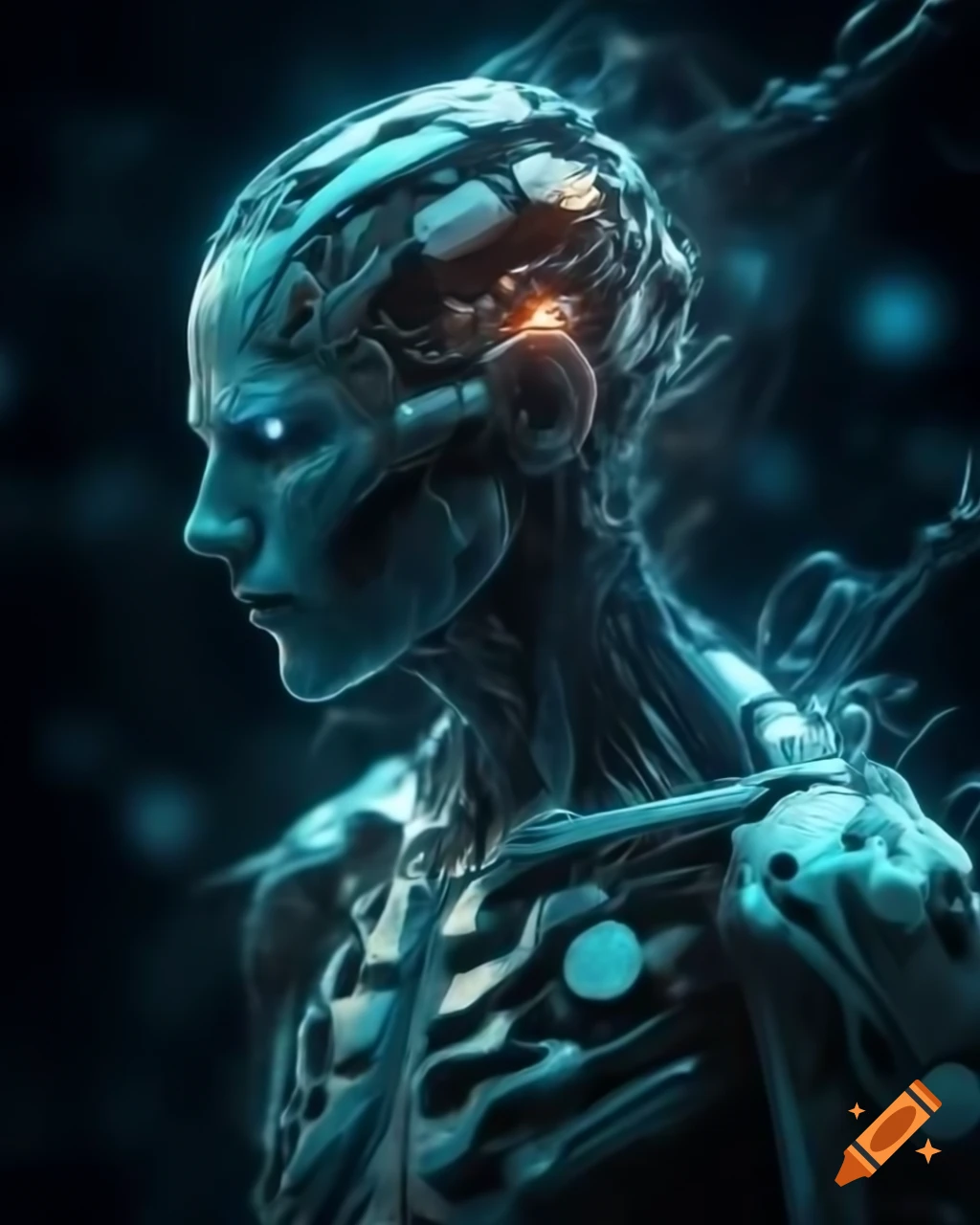 Artificial intelligence concept