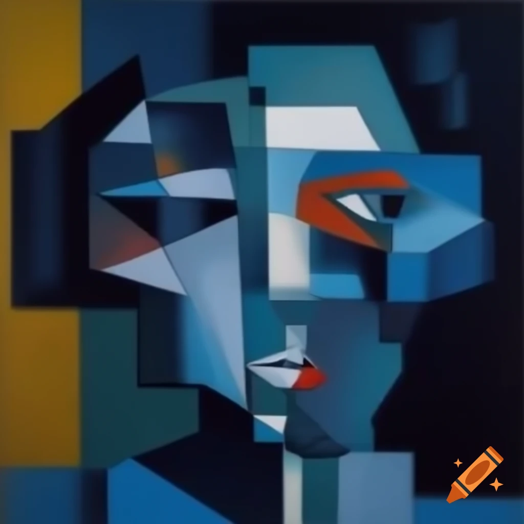 Cubism surrealism futuristic expressionism artwork