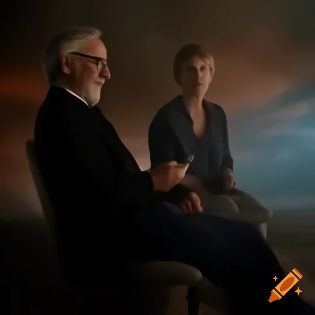 Intriguing encounter with filmmaker Steven Spielberg in a cosmic setting