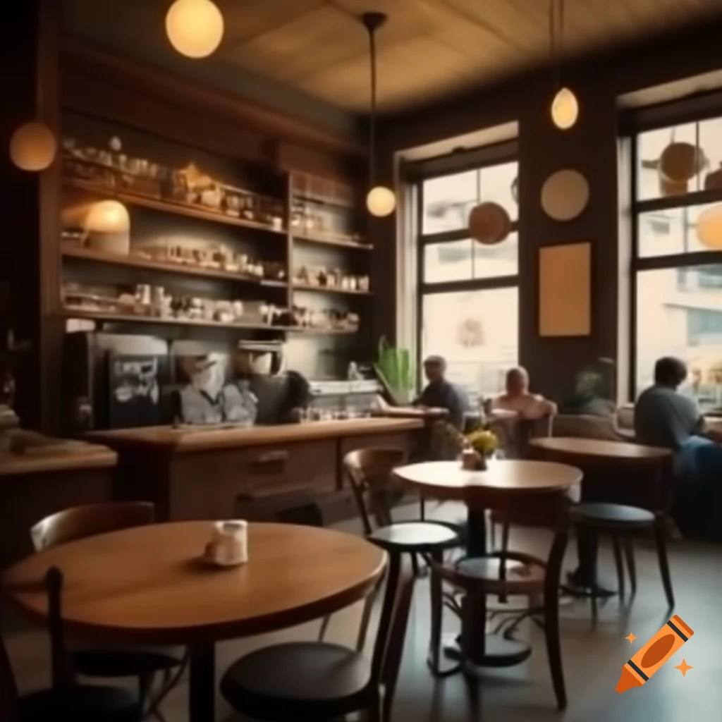 Cafe promotional poster design