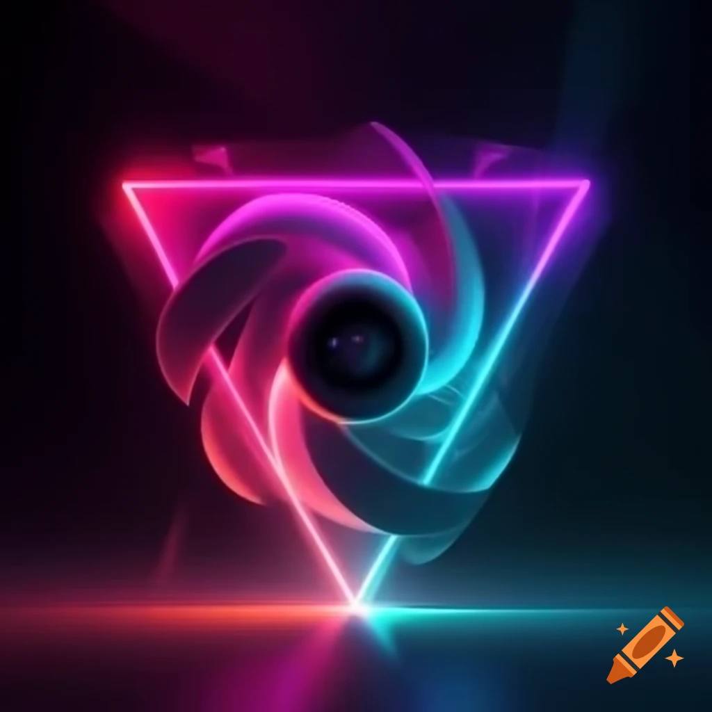 Synthwave Triangle Design With turbo Retro Text On Craiyon synthwave-triangle-design-with-turbo-retro-text-on-craiyon