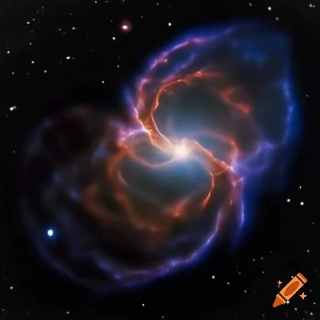 Cosmic battle scene depicting the defeat of the Evil Alien Queen and the Dreamer