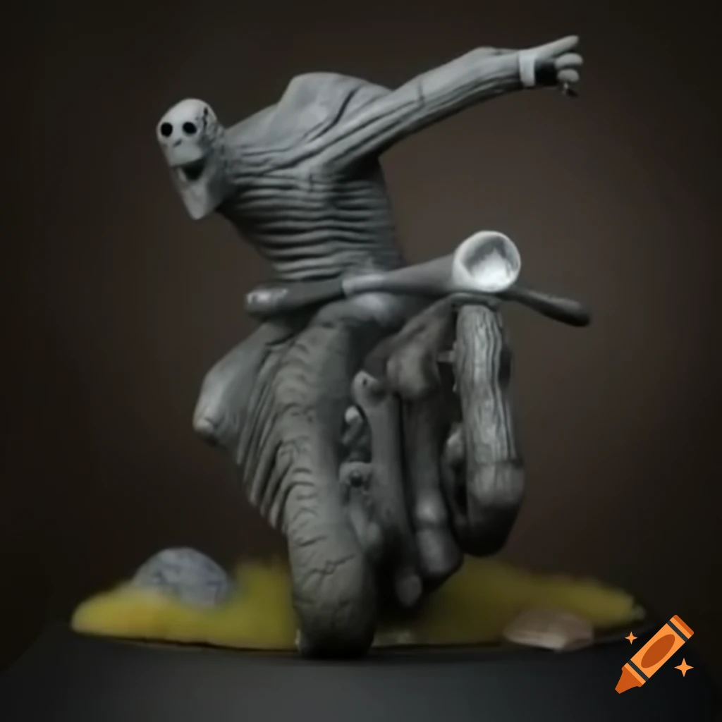 Ghost rider artwork with themes of obsession