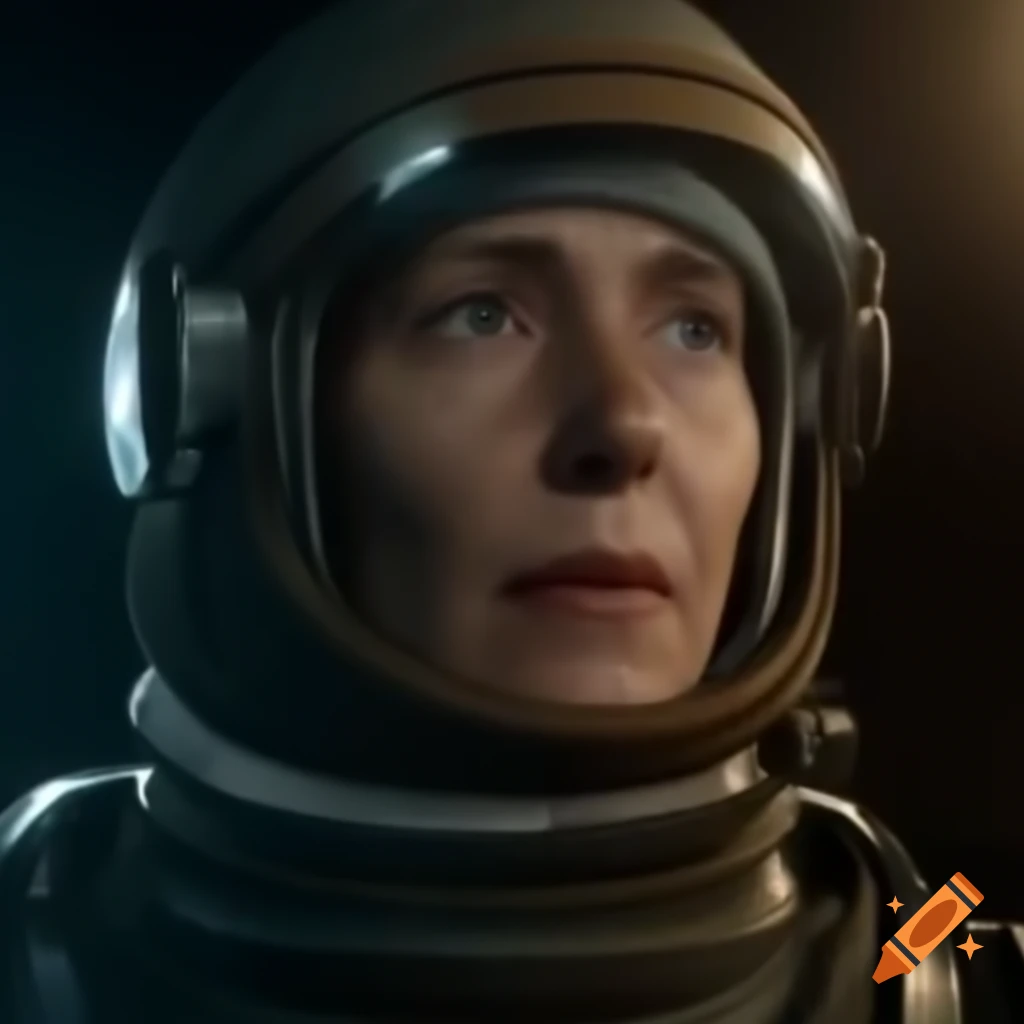 A.I. Digital Robot Dreamweaver interacting with heroes in a sci-fi narrative