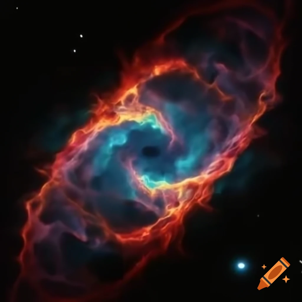 Colorful galaxy artwork