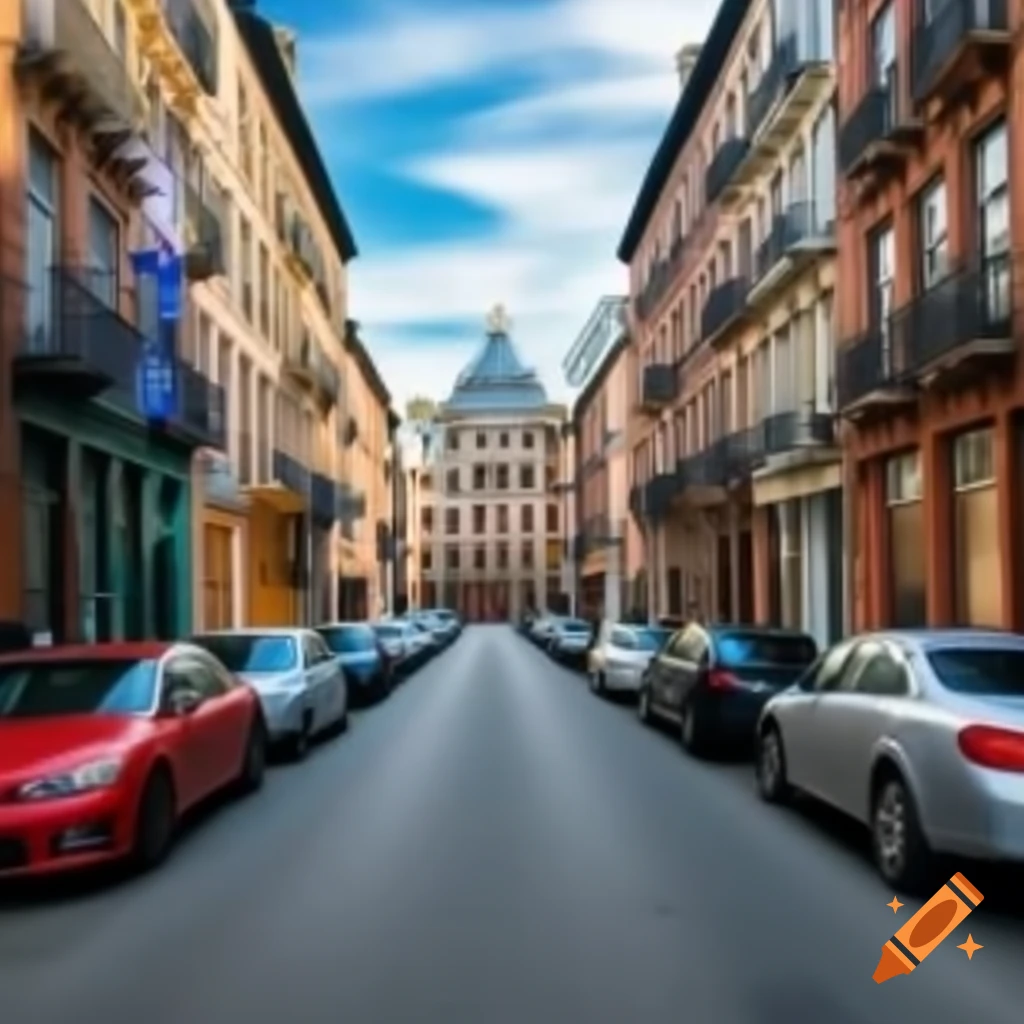 Ideal street view showcasing urban landscape