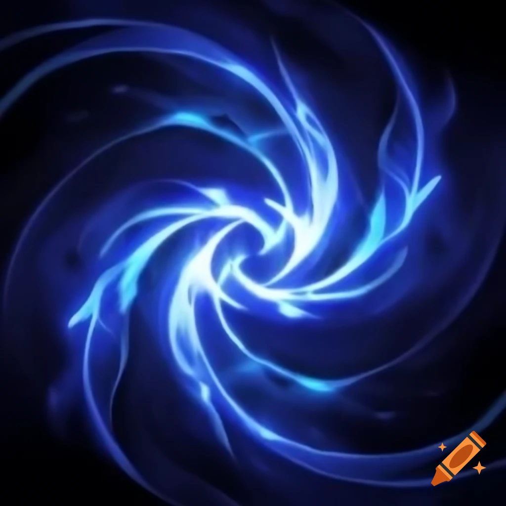 Stylized swirl of magical energy symbolizing magic in board game