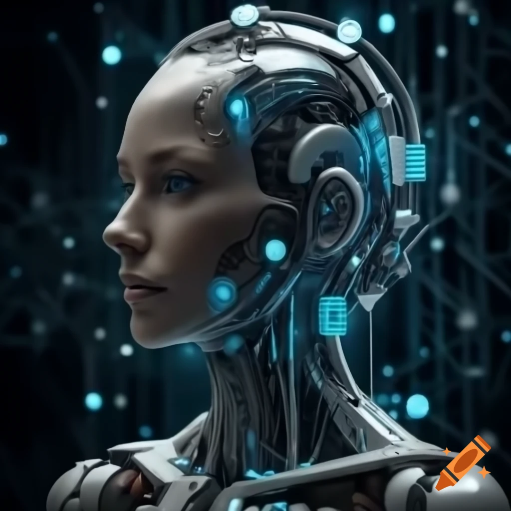 Banner image depicting AI solutions for medical, banking, industrial automation, and legal sectors