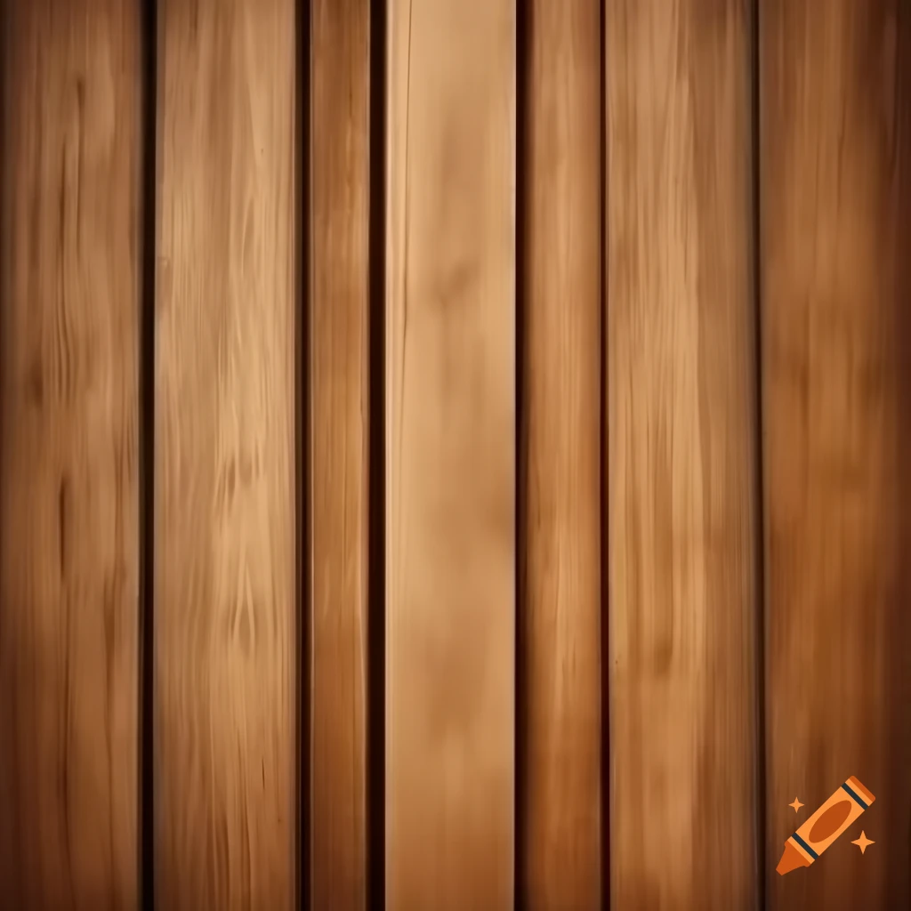 Wooden planks arranged in a square shape