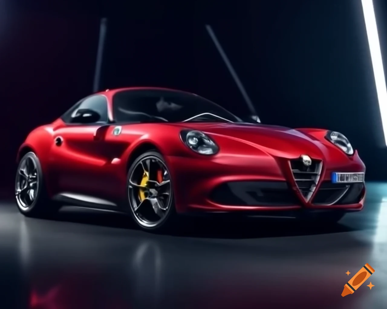 2024 Alfa Romeo Disco Volante sports car