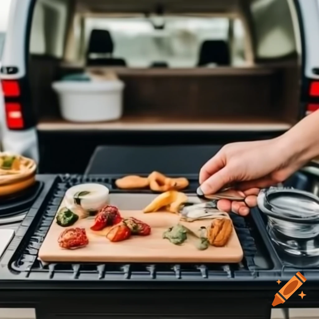 Cooking in an RV kitchen