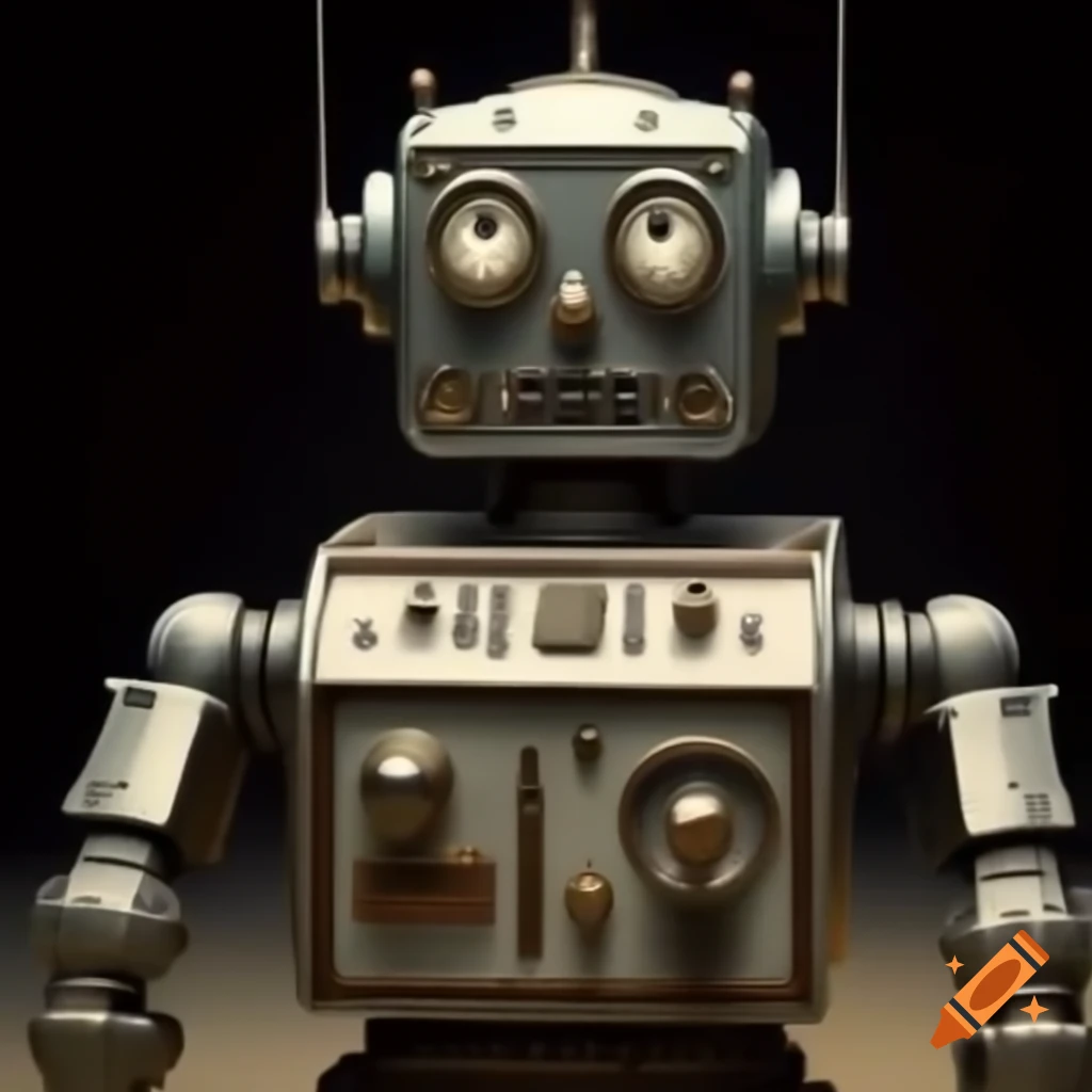 1930s style robot design