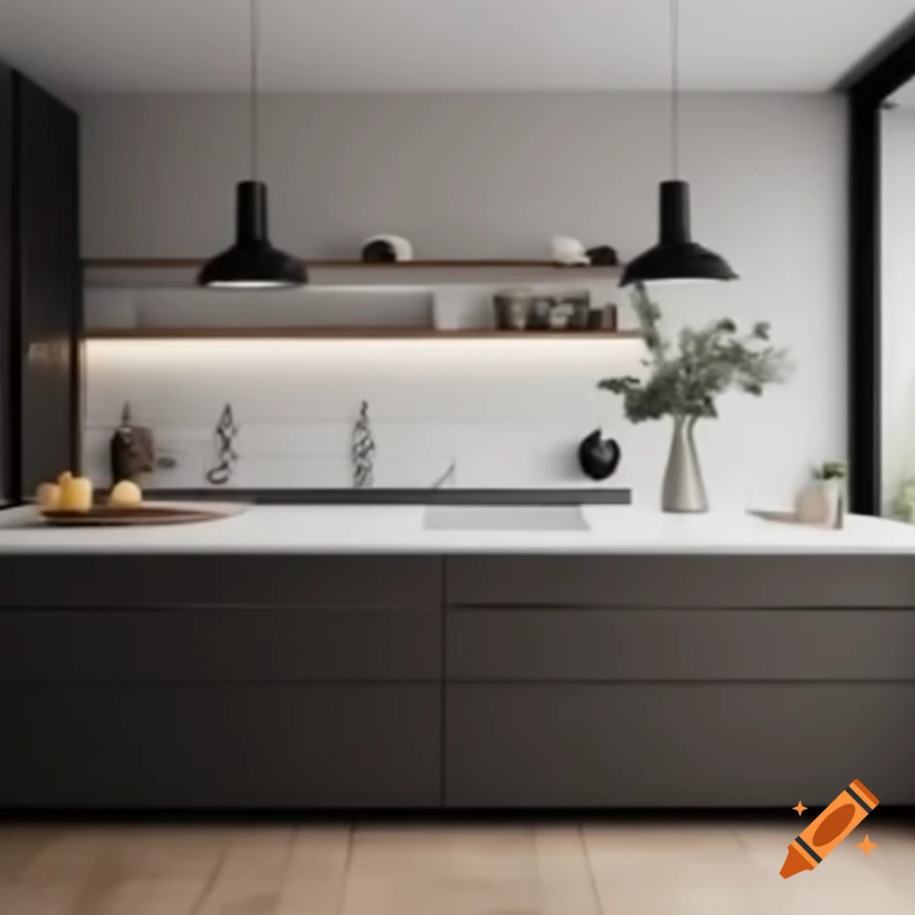 Modern German kitchen design in full HD