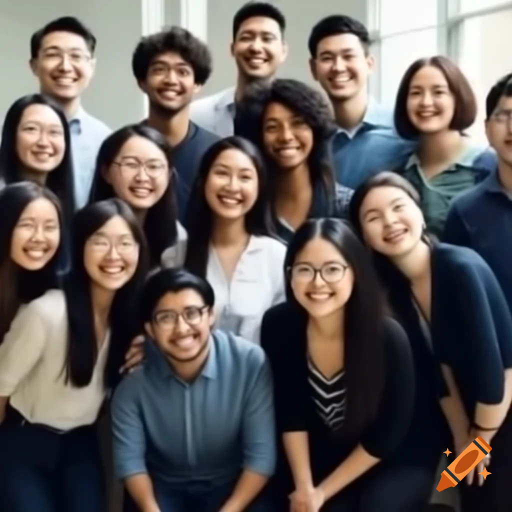Team of Science and Engineering graduates posing together