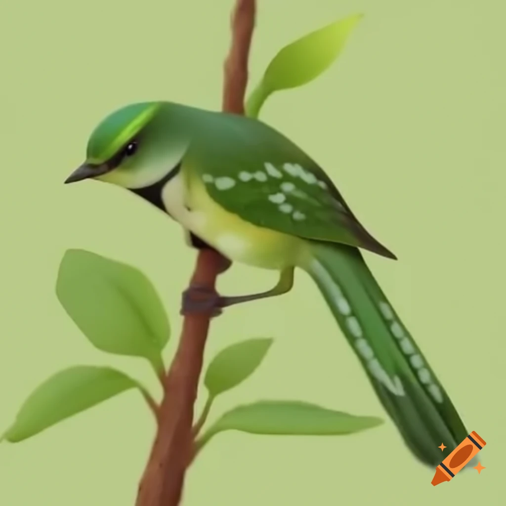 Arboloco (smallanthus pyramidalis) with a bird perched on it