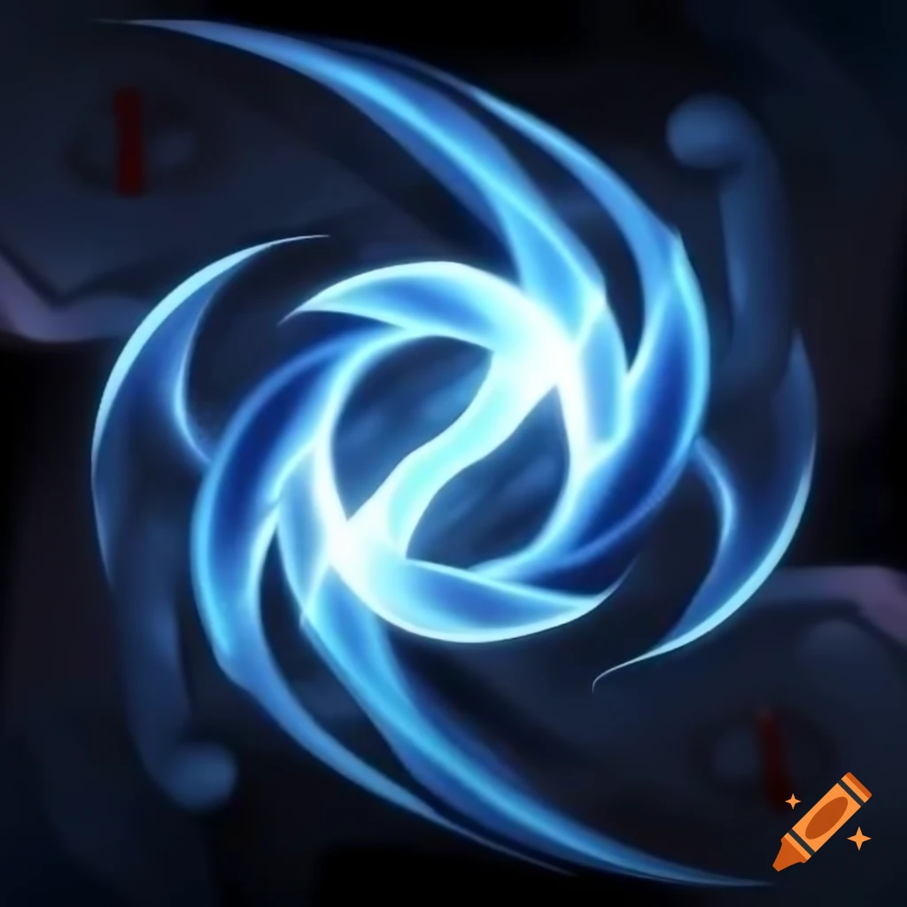 Stylized swirl of magical energy symbolizing magic in board game