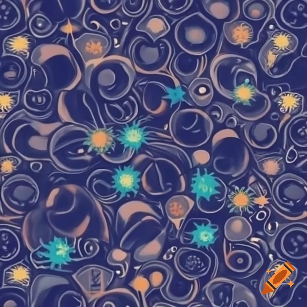 Aesthetic background with visually pleasing elements
