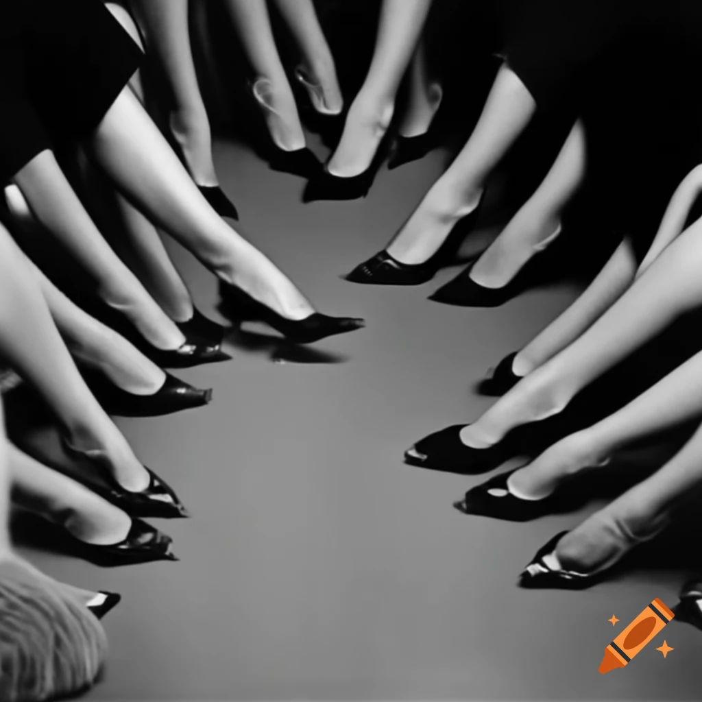 Woman wearing high heels