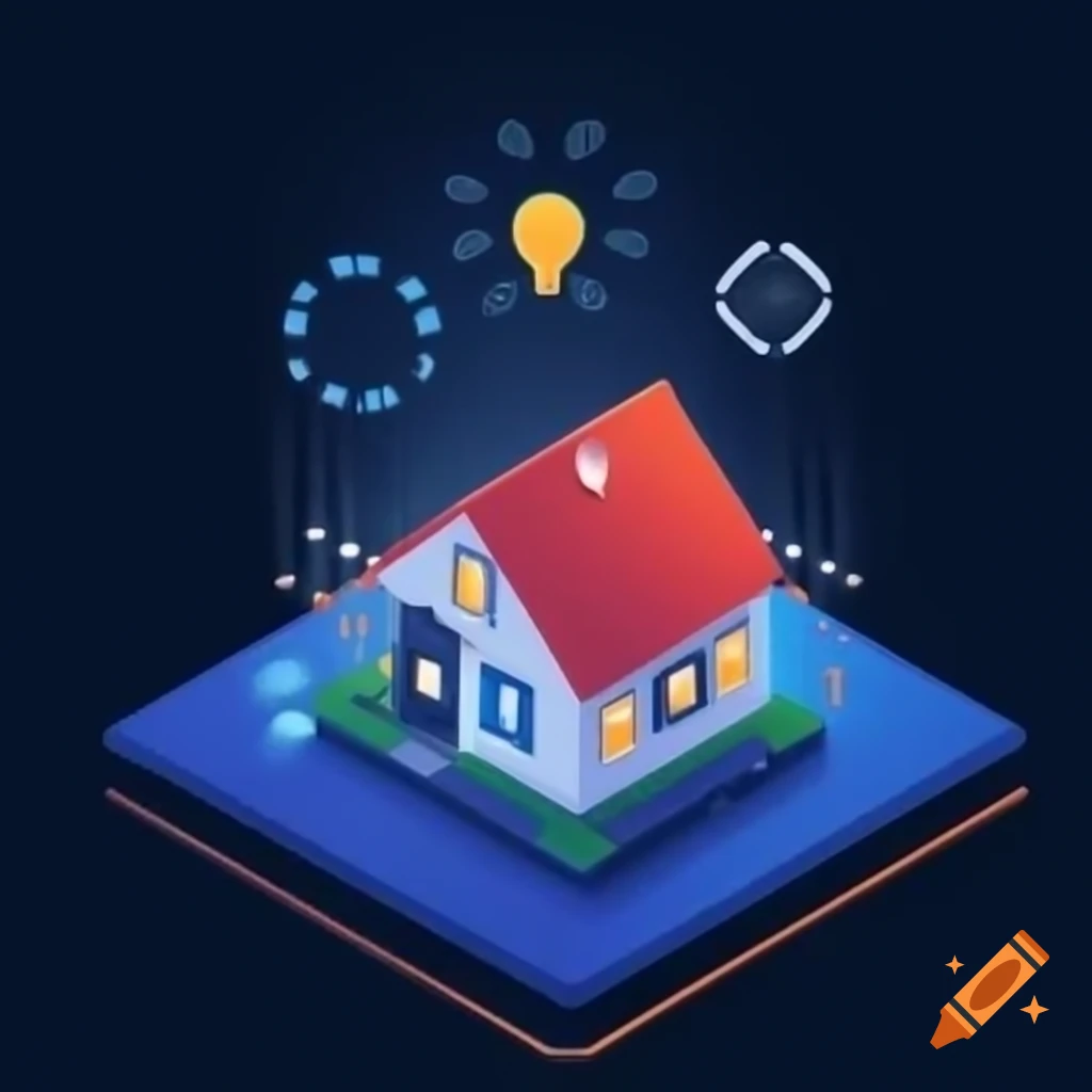 Home equipped with IoT sensor technology