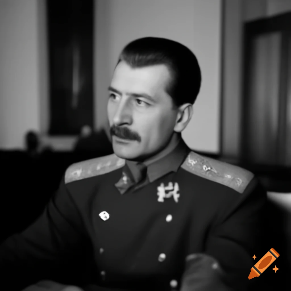 mid-twentieth-century-european-military-rifleman-in-dark-purple-uniform