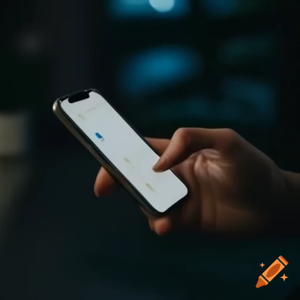 Mysterious AI app displayed on smartphone