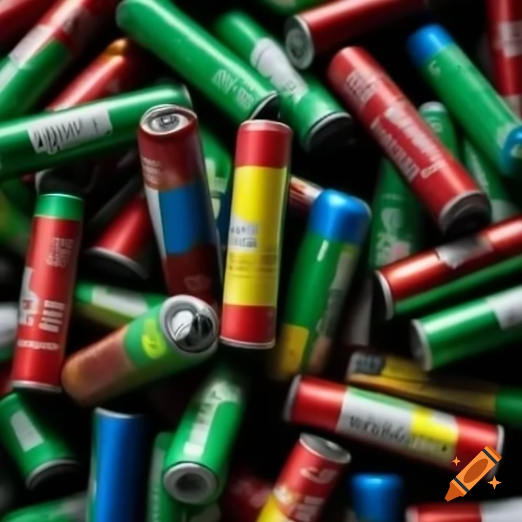 Large batteries on display