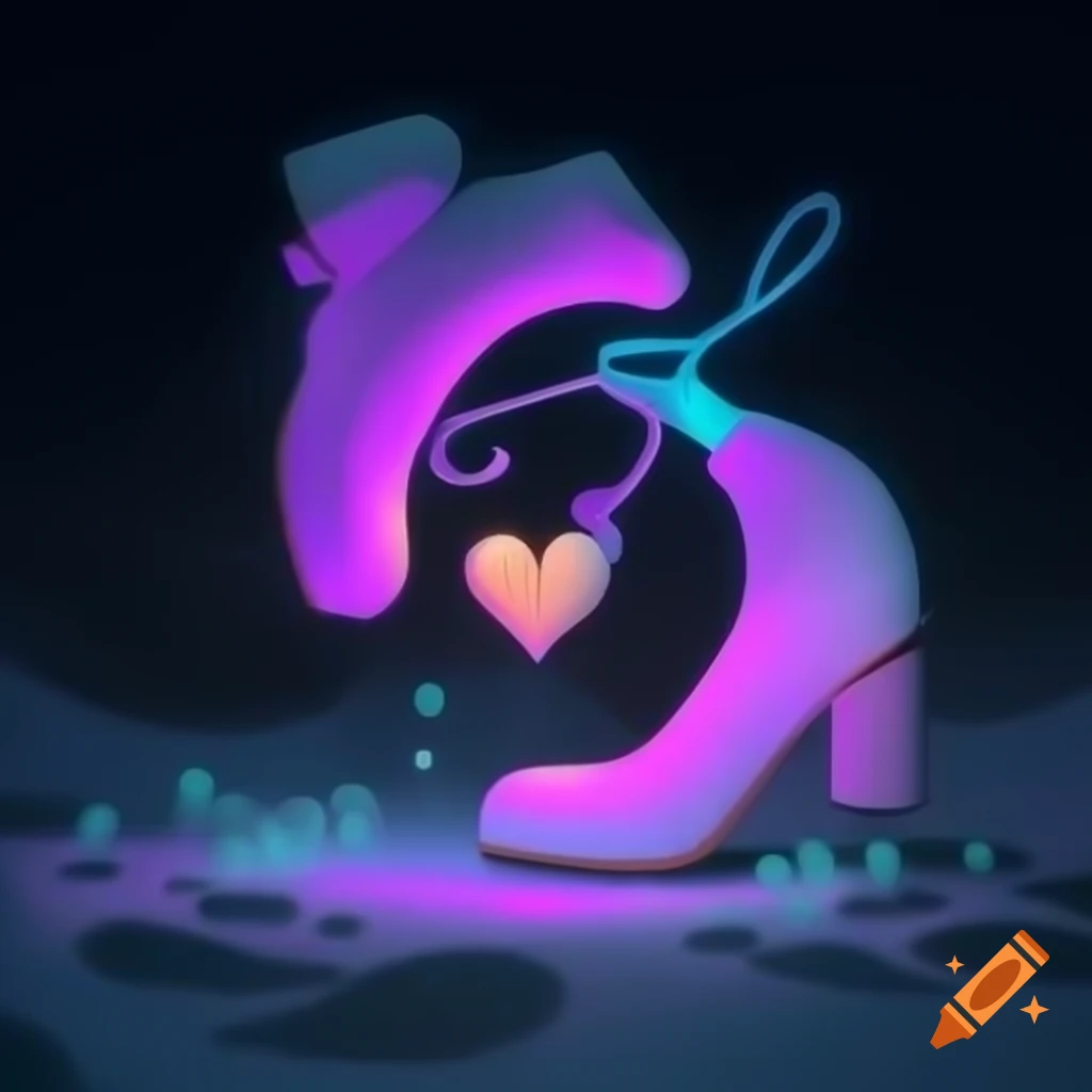 Digital illustration of a romantic and surreal artistic interpretation with hidden message