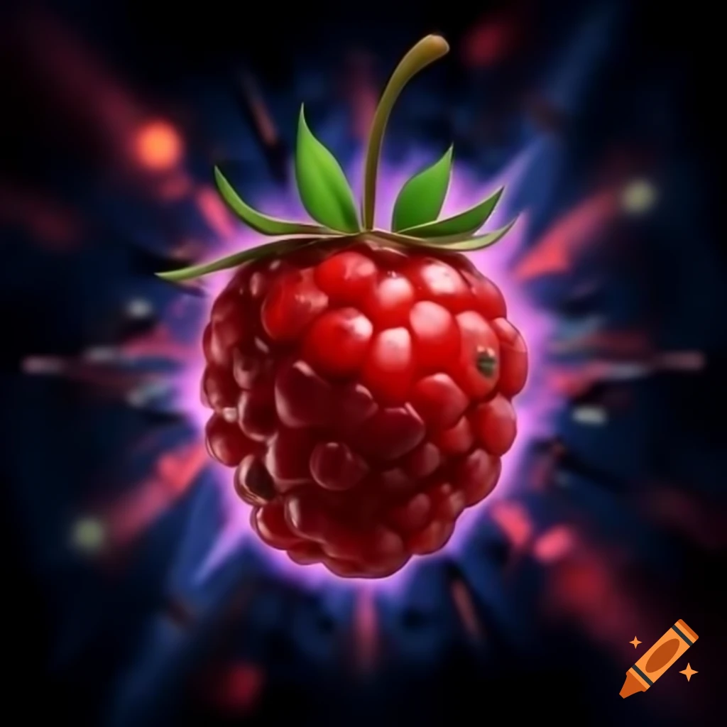 Music festival poster featuring berry concept