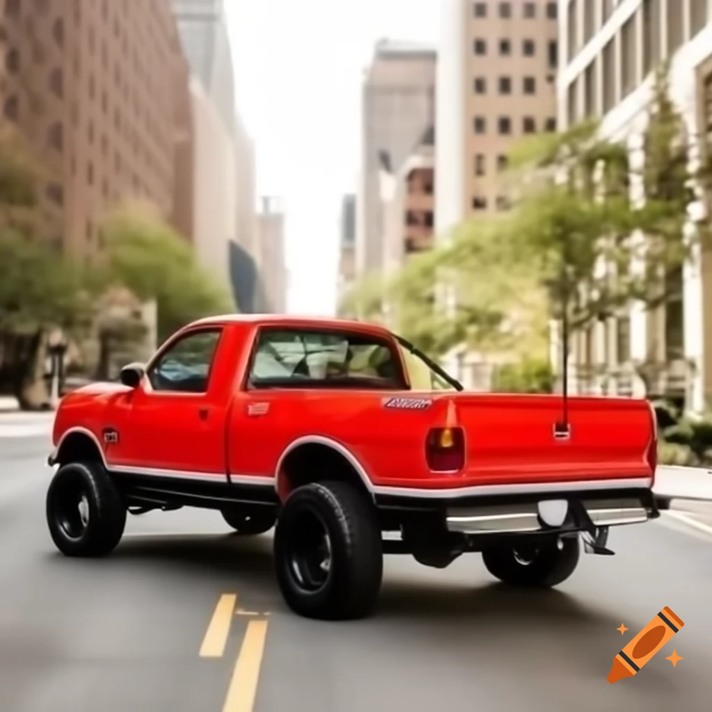 1995 Ford F150 Raptor showcasing classic truck design