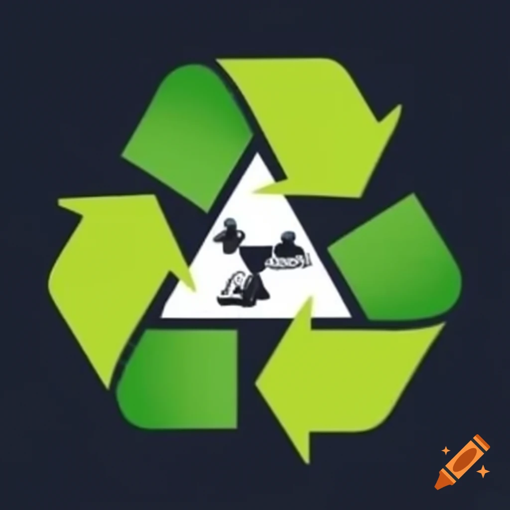 Recycling company logo featuring Murmansk region
