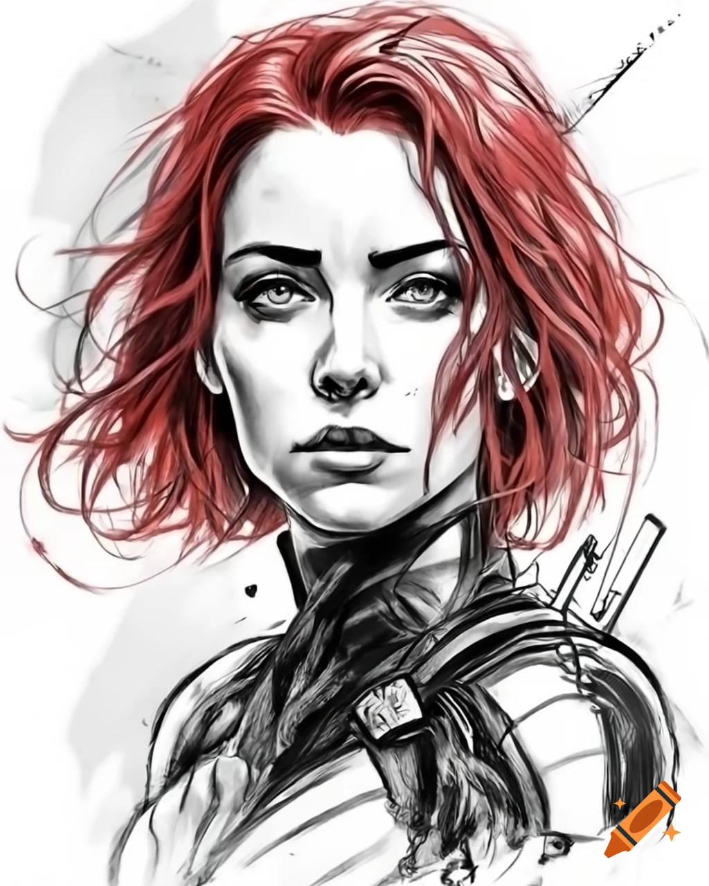 Black widow spider