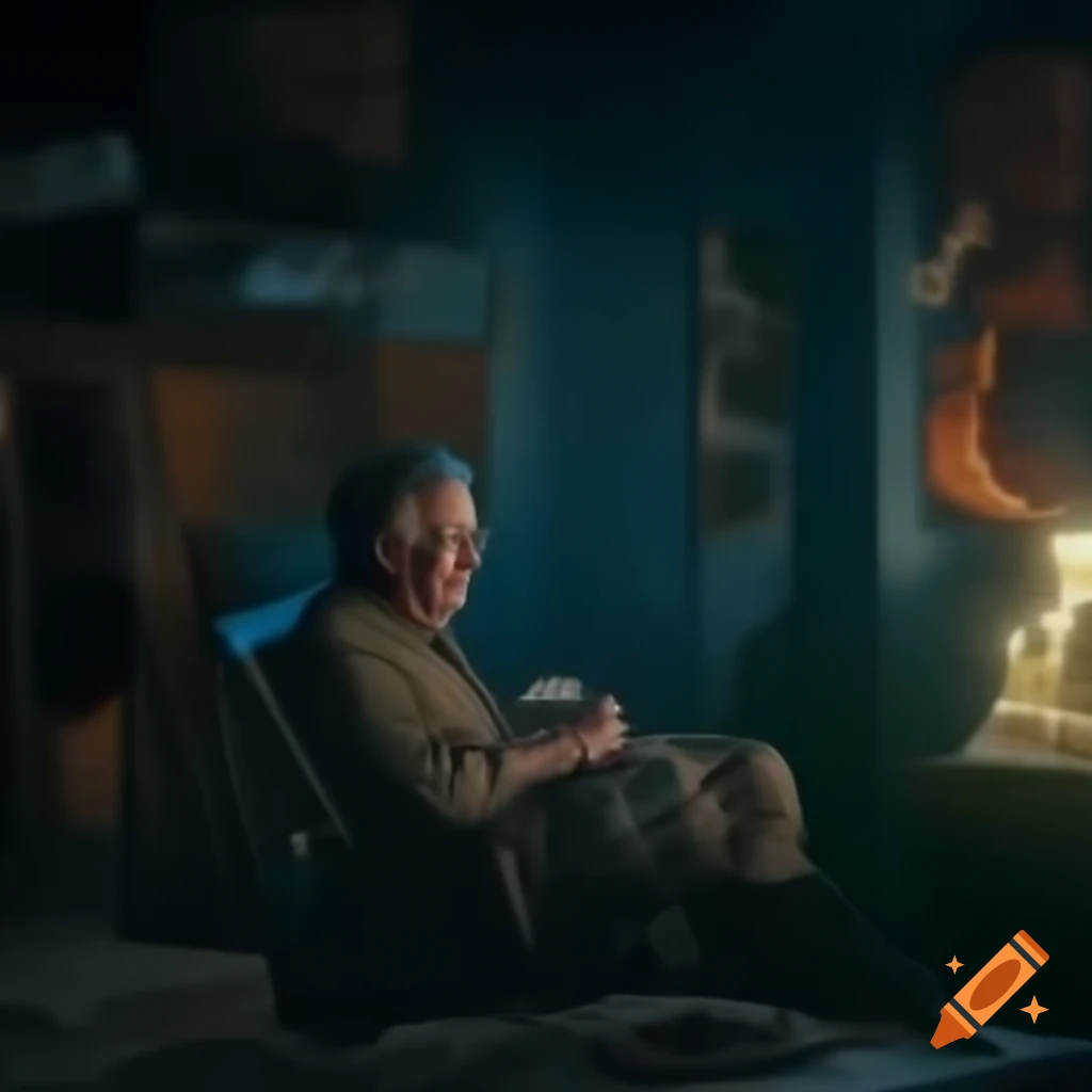 Intriguing encounter with filmmaker Steven Spielberg in a cosmic setting