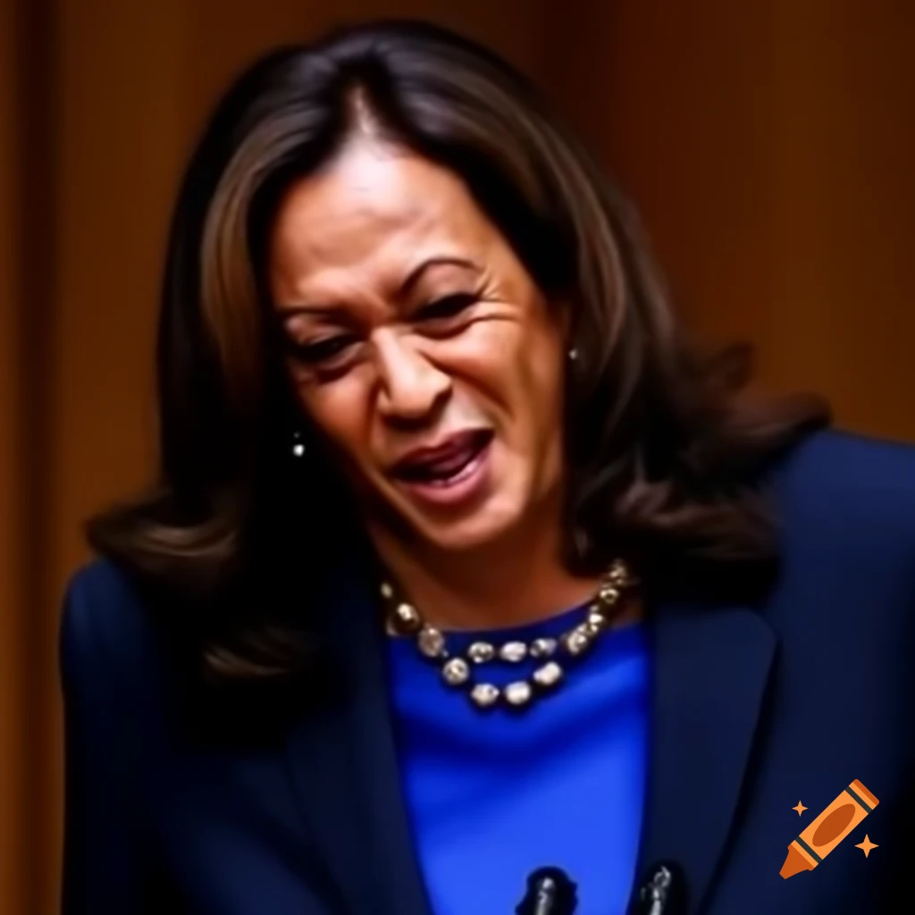 Kamala Harris emotional expression