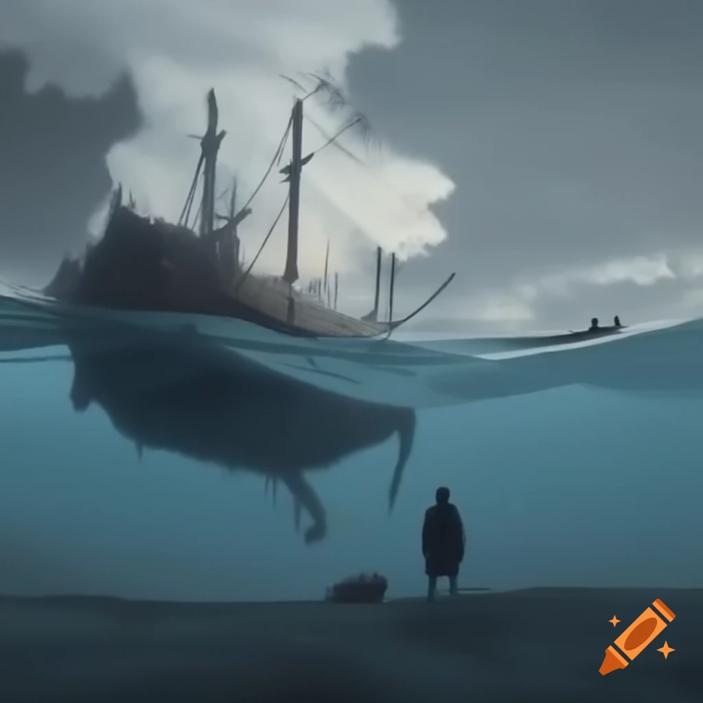 Walking alone and anonymously through the city, feeling adrift like a boat