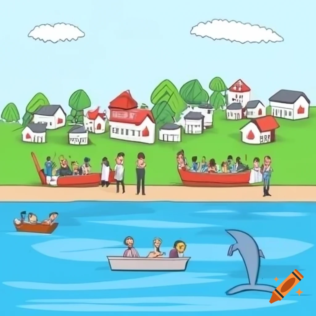 Fun school poster for year 6 with dolphin eagle bat and bird